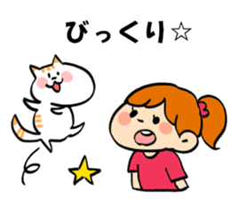 Animal with children sticker #15737717