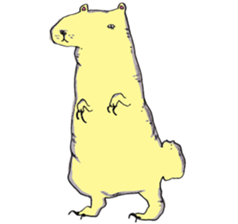 Ugly alien real sticker #15737883