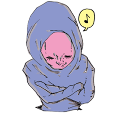 Ugly alien real sticker #15737885