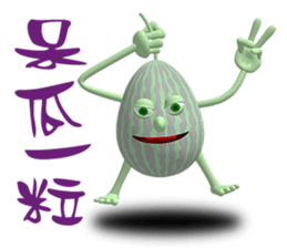 3D Egg Country part2: Funny Greeting sticker #15738015