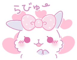 cute!popocolorin of rabbits! sticker #15738255