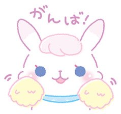cute!popocolorin of rabbits! sticker #15738261