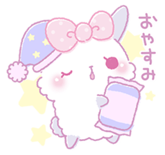 cute!popocolorin of rabbits! sticker #15738262