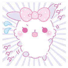 cute!popocolorin of rabbits! sticker #15738265