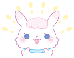 cute!popocolorin of rabbits! sticker #15738266