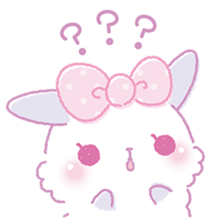 cute!popocolorin of rabbits! sticker #15738268