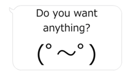 Moves Big facetype Sticker hukidashi2_EN sticker #15738293