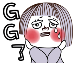 Lena-The Helpless Girl sticker #15739319