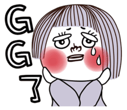 Lena-The Helpless Girl sticker #15739319
