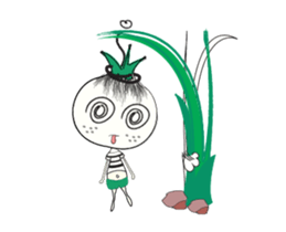 Garlic Baby Animated sticker #15739476