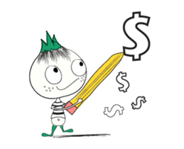 Garlic Baby Animated sticker #15739477