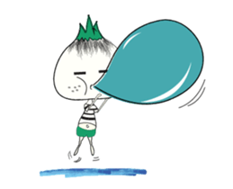 Garlic Baby Animated sticker #15739478