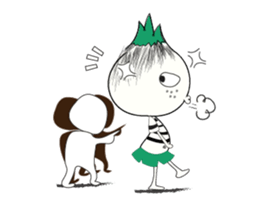 Garlic Baby Animated sticker #15739491