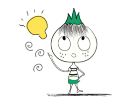 Garlic Baby Animated sticker #15739492