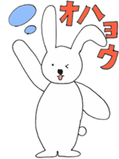 Daily life of Mitch of the rabbit sticker #15740462