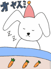 Daily life of Mitch of the rabbit sticker #15740465