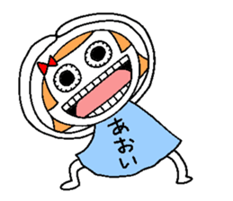 Let's go Aoi chan! sticker #15740657