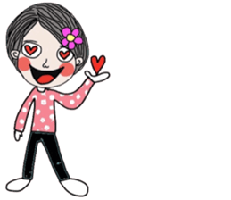 Flow in February (life is beautiful) sticker #15740864