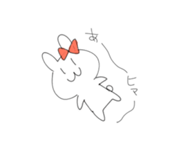 yamakun rabbit sticker #15740963