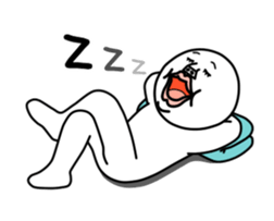 An annoying man It moves. part4 sticker #15741137