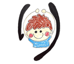 Three childhood friendhood sticker #15741180