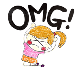 Three childhood friendhood sticker #15741209