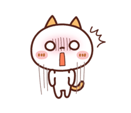 NIKONYAN [used daily] simple sticker sticker #15741503