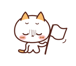 NIKONYAN [used daily] simple sticker sticker #15741508