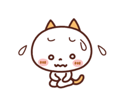 NIKONYAN [used daily] simple sticker sticker #15741511