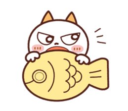 NIKONYAN [used daily] simple sticker sticker #15741515