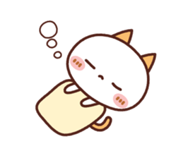 NIKONYAN [used daily] simple sticker sticker #15741529