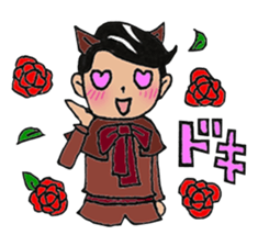 Aoko and angel is fine sticker sticker #15741703