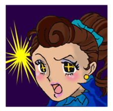 Aoko and angel is fine sticker sticker #15741704