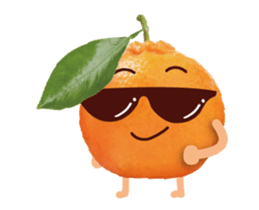 Baozou orange sticker #15742460