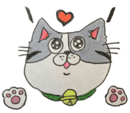 japanese cat kinako sticker #15742854