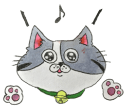 japanese cat kinako sticker #15742856