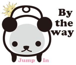 Yoga Poses Book of Mochi Panda 3 sticker #15742870