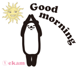 Yoga Poses Book of Mochi Panda 3 sticker #15742872