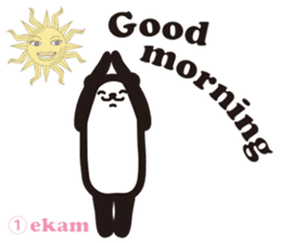 Yoga Poses Book of Mochi Panda 3 sticker #15742872