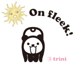 Yoga Poses Book of Mochi Panda 3 sticker #15742874