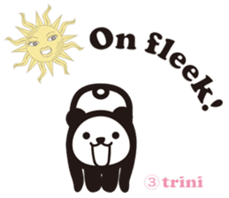 Yoga Poses Book of Mochi Panda 3 sticker #15742874