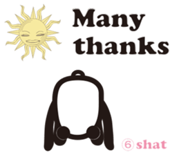 Yoga Poses Book of Mochi Panda 3 sticker #15742877