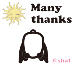 Yoga Poses Book of Mochi Panda 3 sticker #15742877