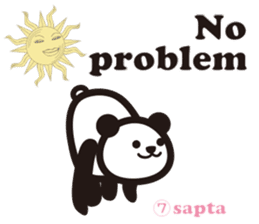 Yoga Poses Book of Mochi Panda 3 sticker #15742878