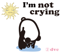 Yoga Poses Book of Mochi Panda 3 sticker #15742884