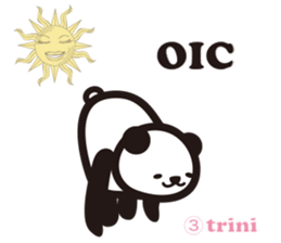 Yoga Poses Book of Mochi Panda 3 sticker #15742885