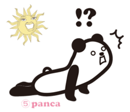 Yoga Poses Book of Mochi Panda 3 sticker #15742887