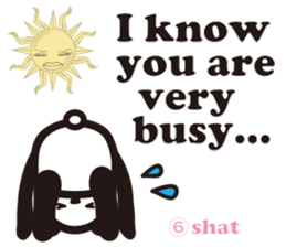 Yoga Poses Book of Mochi Panda 3 sticker #15742888