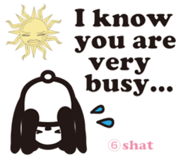 Yoga Poses Book of Mochi Panda 3 sticker #15742888