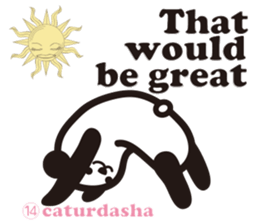 Yoga Poses Book of Mochi Panda 3 sticker #15742896